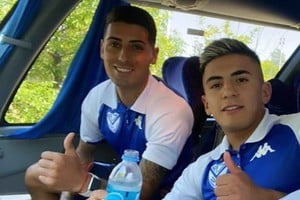 ELLITORAL_355310 |  Gentileza Thiago Almada y Miguel Brizuela, los jugadores de Vélez imputados en la causa.
