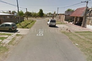ELLITORAL_215626 |  Captura digital Google Maps Street View Braille al 1400 de Rosario.