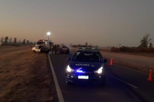 A raíz del accidente la Agencia Provincial de Seguridad Vial (APSV) diagramó un operativo de tránsito alternado junto a personal de Gendarmería.