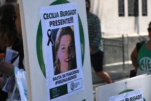 María Cecilia Burgadt desapareció después del mediodía del viernes 13 de septiembre de 2019. Foto: Mauricio Garín