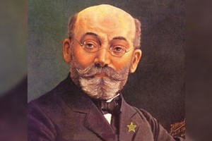 Ludwik Lejzer Zamenhof (1859-1917). Creador de la lengua auxiliar planificada llamada Esperanto.