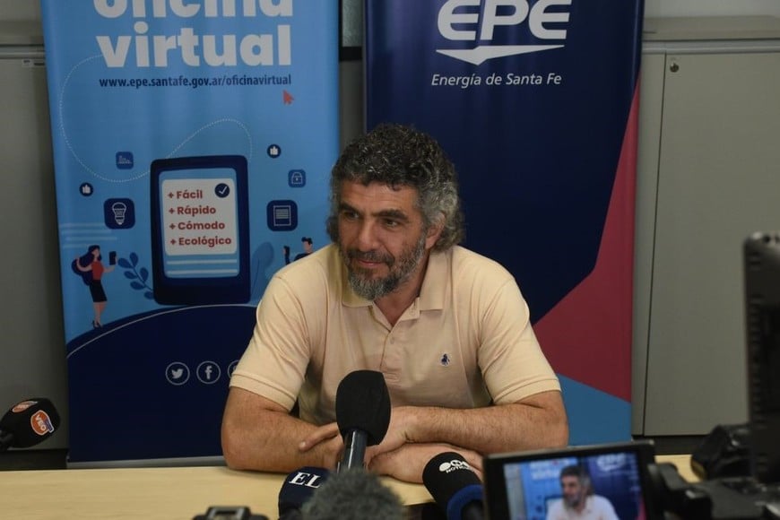 Mauricio Caussi, presidente del Directorio de la Empresa Provincial de la Energía, brindó precisiones sobre la segmentación tarifaria