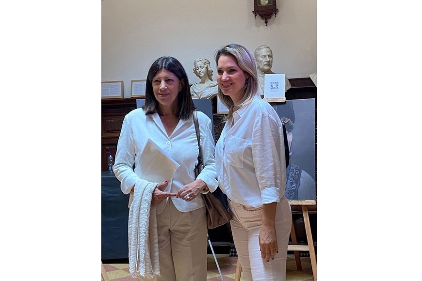 Clara García y Carolina Losada compartieron la reunión de Rosario y firmaron el documento. ¿Serán candidatas el año próximo?.