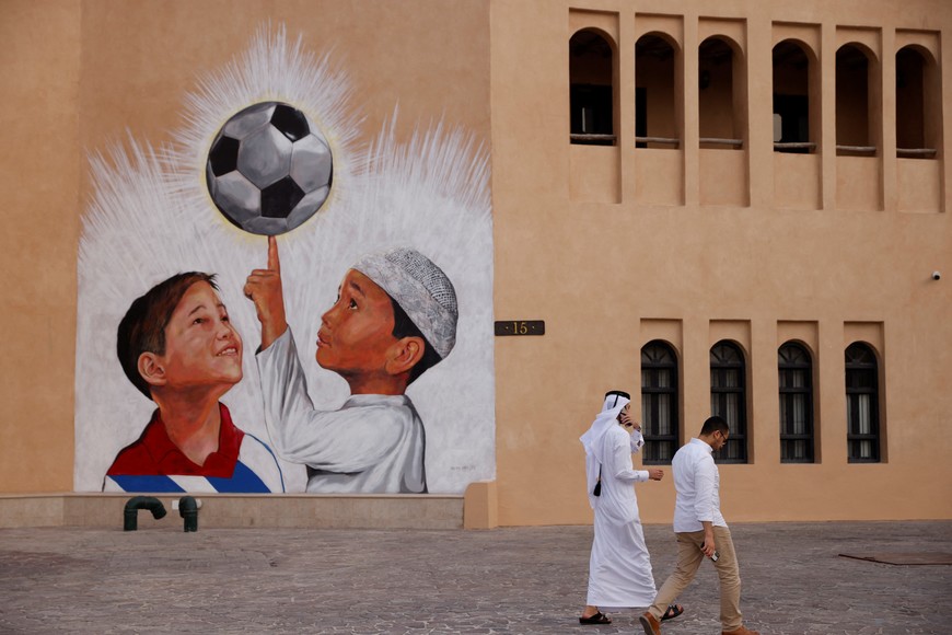 El color en la previa del Mundial en Qatar