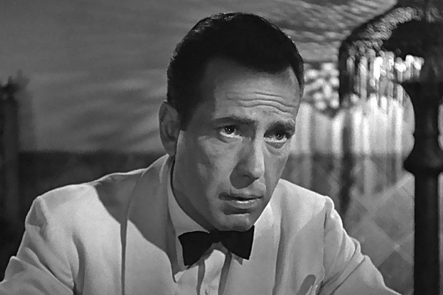 Bogart en el papel de Rick. Foto: Warner Bros.