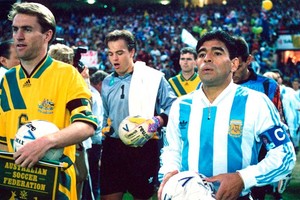 Maradona fue protagonista del recordado repechaje para ingresar al Mundial USA 94.