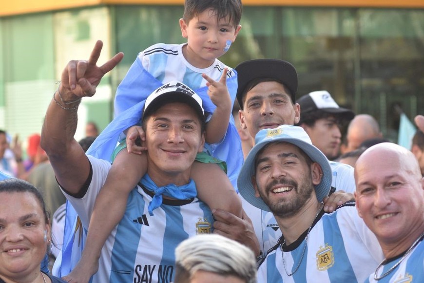 La ilusión acompaña el camino de la Selección Argentina. Crédito: Mauricio Garín