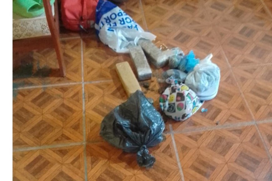 Parte del material secuestrado durante los allanamientos.  Crédito: El Litoral
