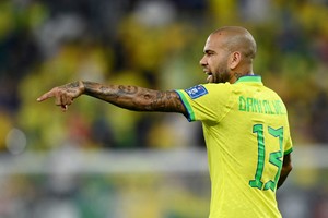 Dani Alves fue parte del seleccionado de Brasil en Qatar 2022. Crédito: Reuters