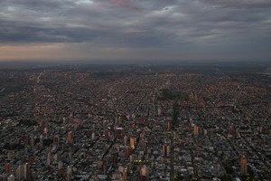 Imagen aérea de la ciudad de Santa Fe. Crédito: Fernando Nicola