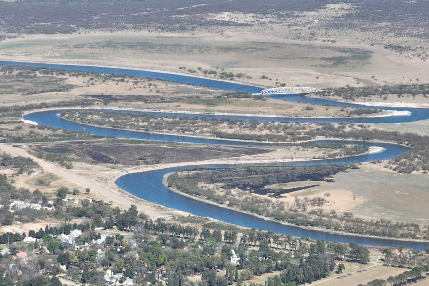 Salado. El río desemboca en el Coronda, aguas abajo de Varadero Sarsotti. Fernando Nicola