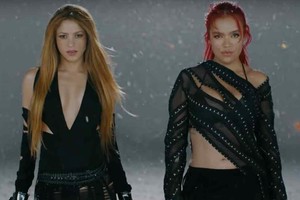 Shakira y Karol G, las colombianas estrenaron juntas "TQG".