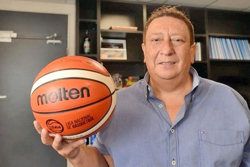 Fabián Borro, presidente de la Confederación Argentina de Básquet. Crédito: CAB