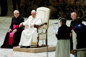 Fuerte mensaje del Papa este sábado. Crédito: Reuters.