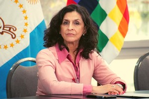 Olga Zalazar, ministra de Seguridad del gobierno de Chaco. 