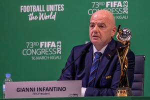 Gianni Infantino confirmó que recibió la propuesta de AFA. Crédito: Reuters