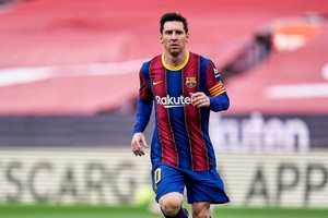 Lionel Messi está completando su segunda temporada fuera de Barcelona.