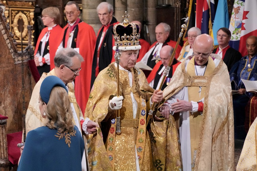 Espectaculares imágenes de la coronación Carlos III y Camila 