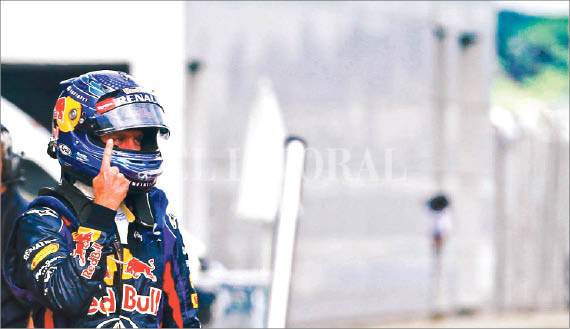 Vettel, a lo Ayrton Senna