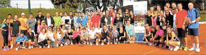 actividad en el Santa Fe Lawn Tennis Club