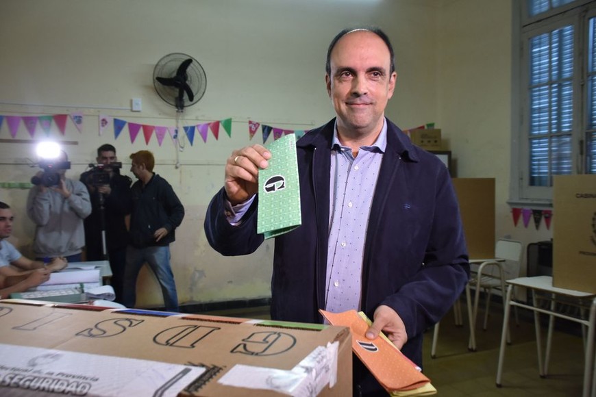 Candidatos votando en las PASO Santa Fe