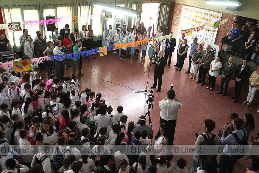 Inicio ciclo lectivo Escuela Malvinas