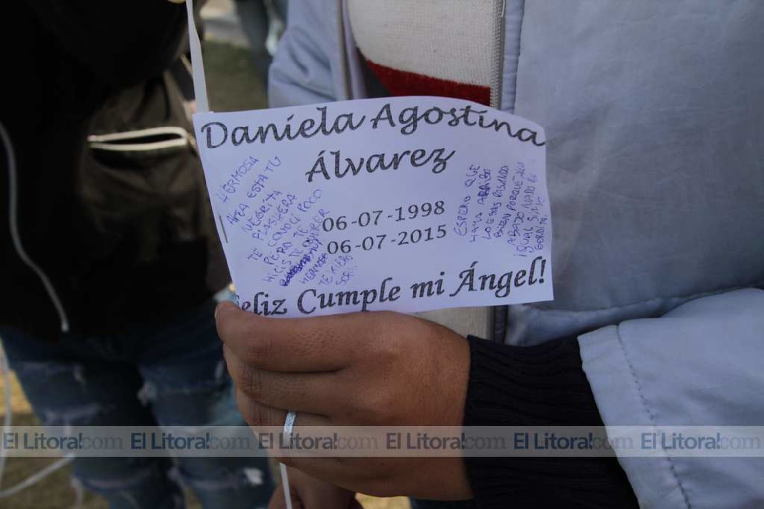 Daniela Alvarez cumpliría 17 años. Fue acribillada en diciembre pasado en medio de una balacera en barrio San Lorenzo.