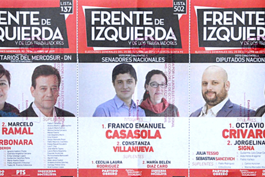 Las boletas del 25 de octubre