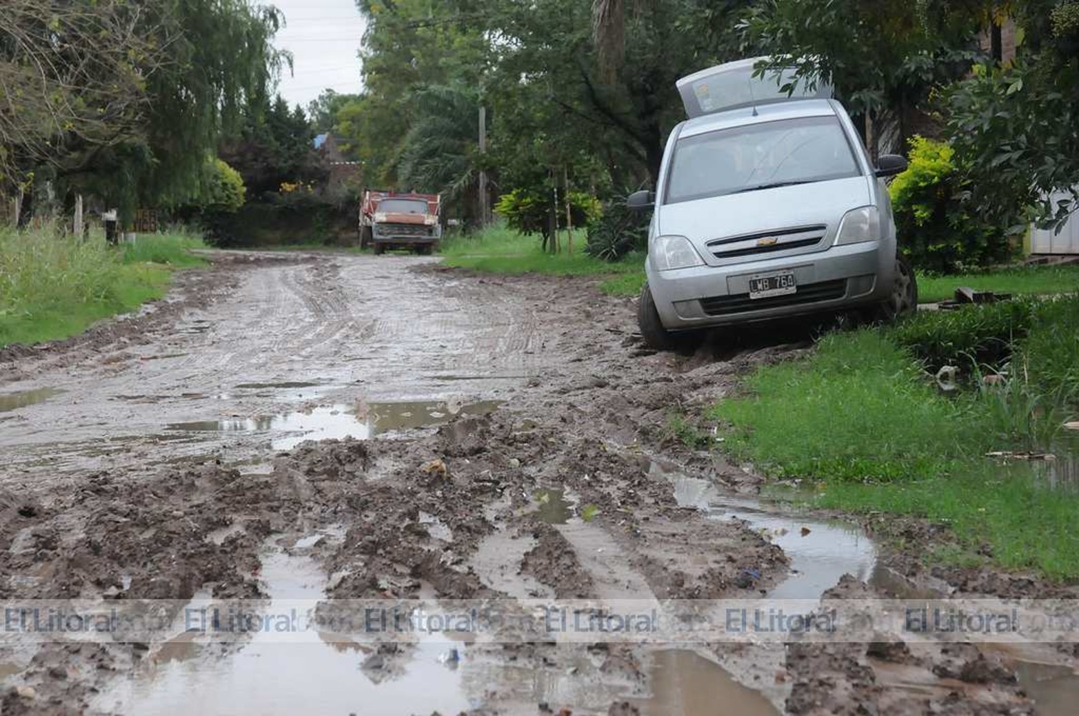 Barrio Santa Rita Chaco al 6500 intransitable