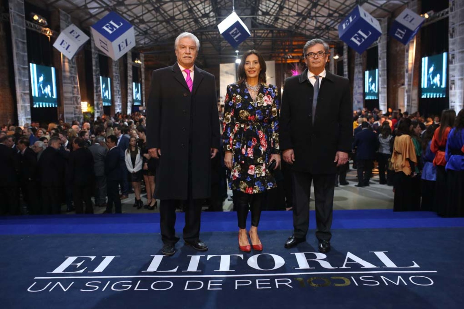 Guillermo Alvarez, Claudia Veronesse y Miguel Irigoyen