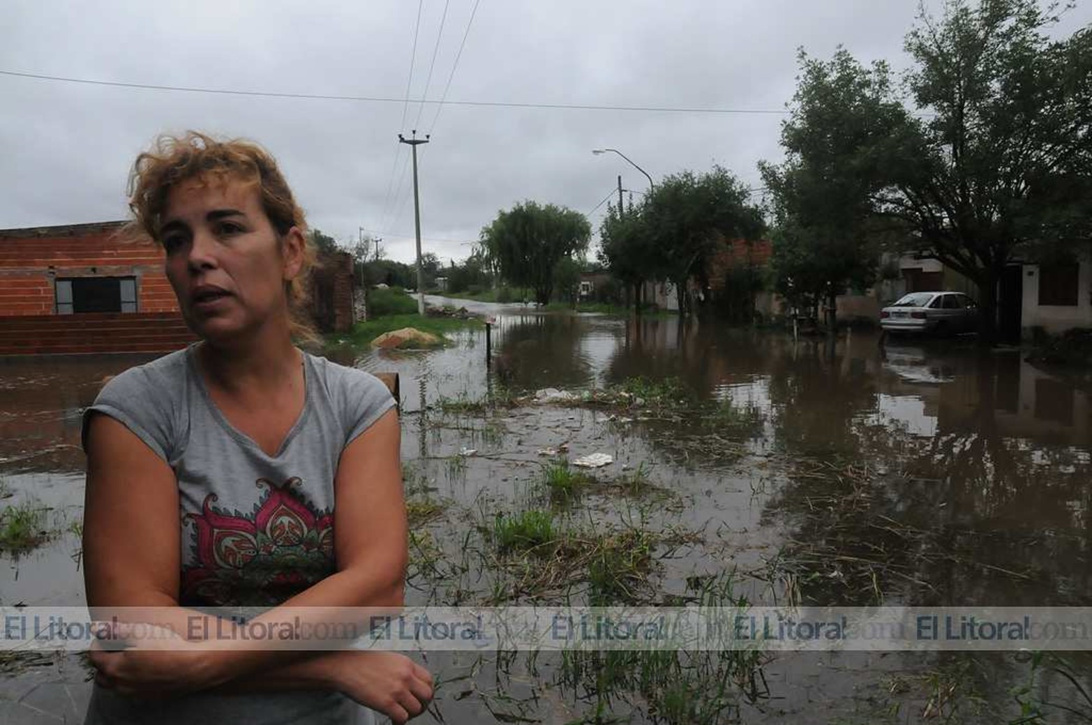 Barrio Santa Rita Chaco al 6500 intransitable