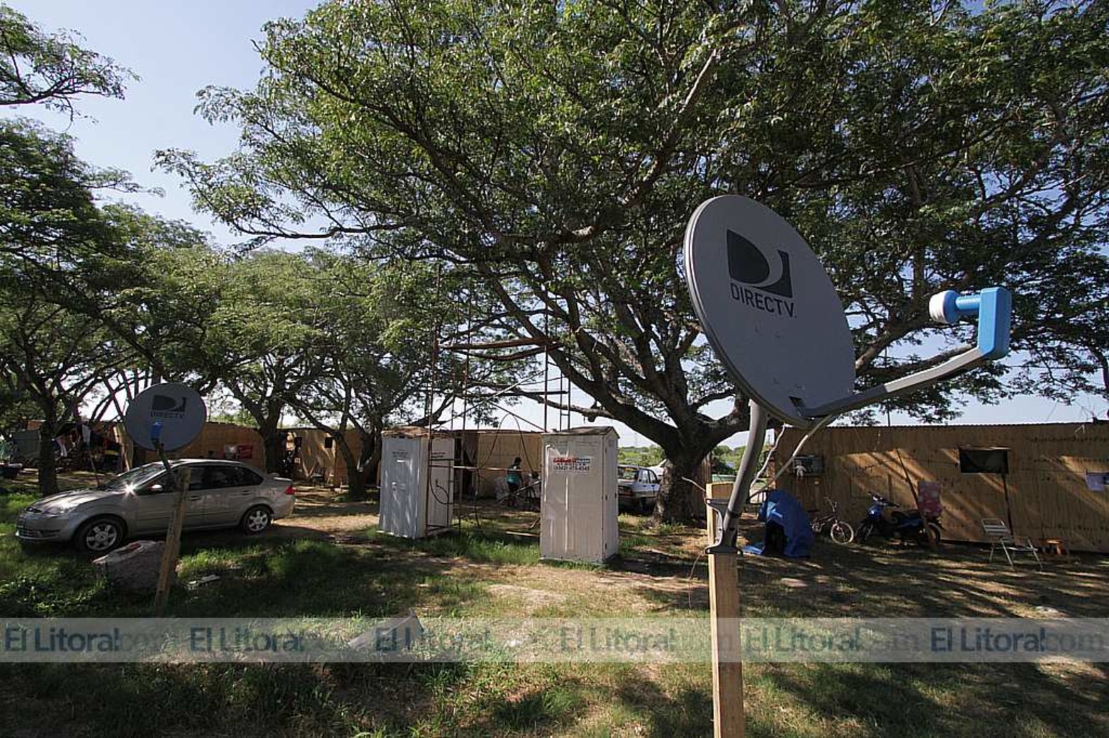 Que no falte la tele. Algunos modulos tienen el servicio de televisión.