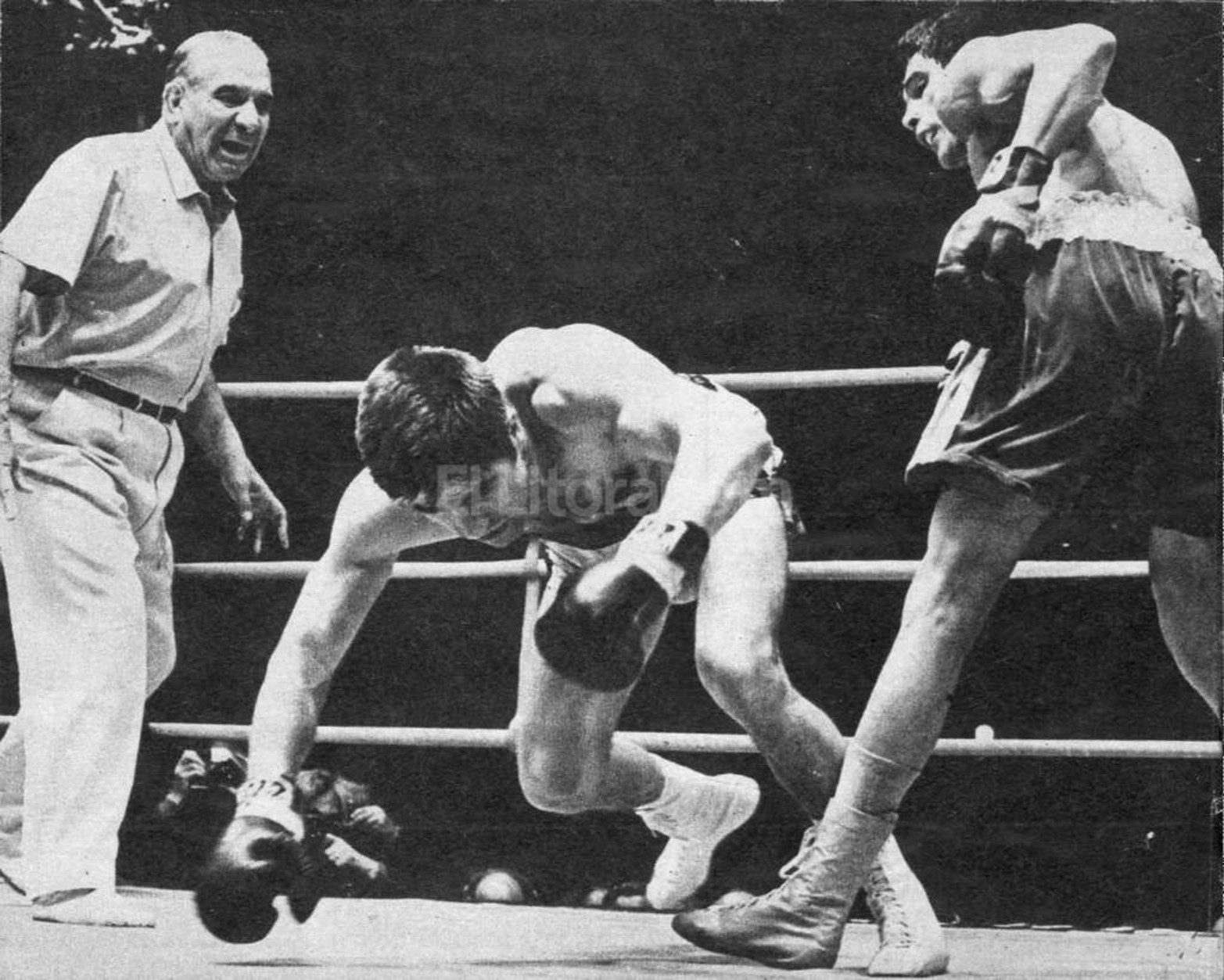 Imagen de la revancha, que se disputó en 1971.