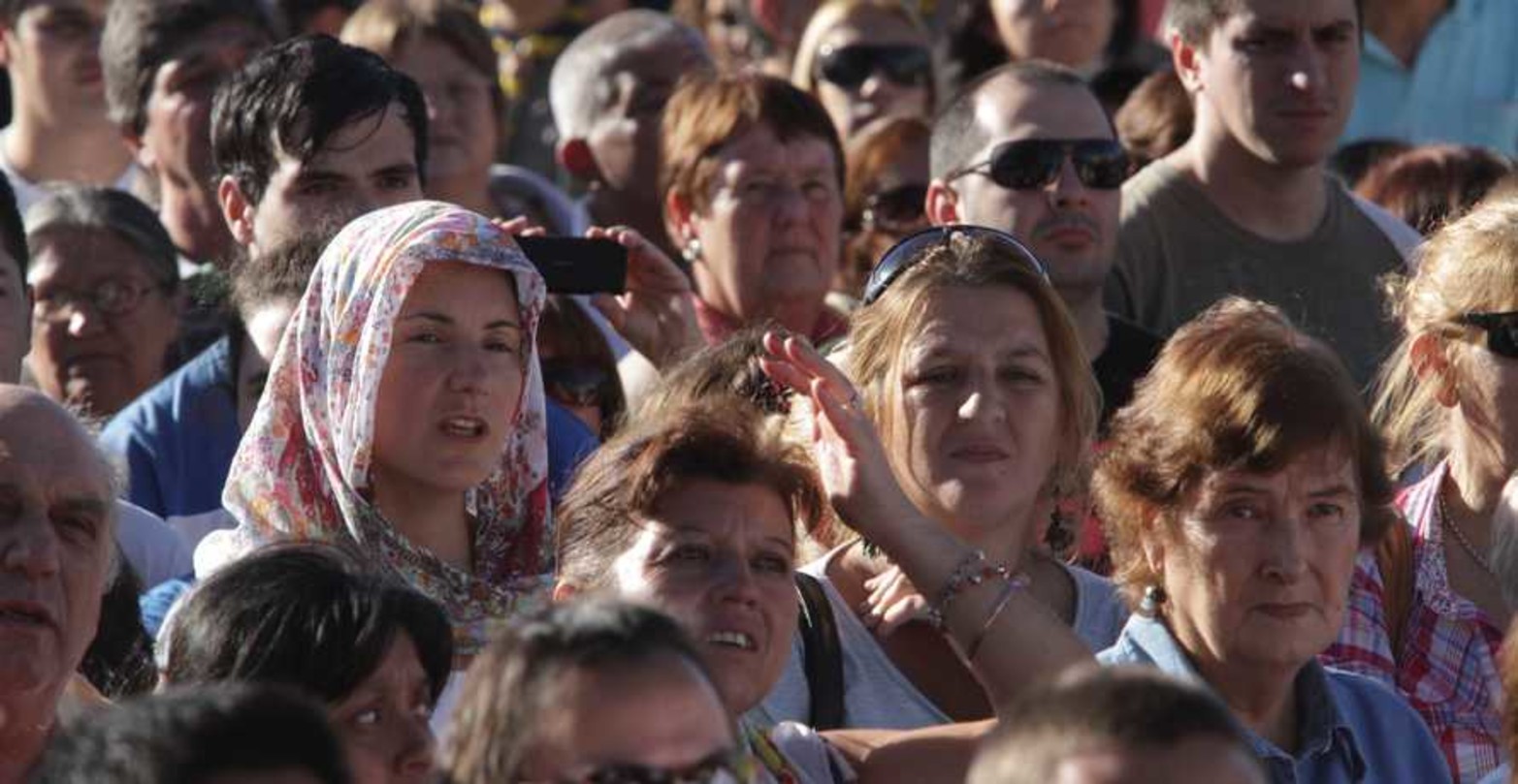 Miles de personas en la peregrinación a la Basílica de Guadalupe