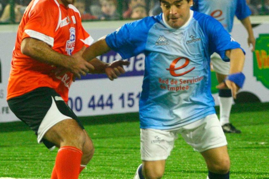 8 fotos de Maradona en Santa Fe