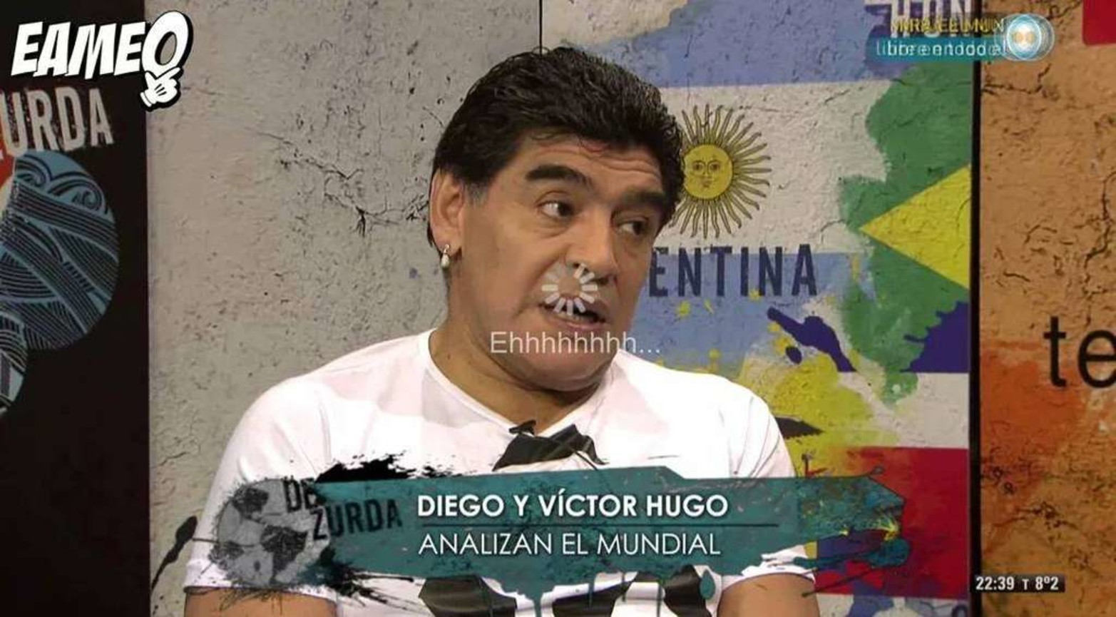 Selección de las "intervenciones" que hace Eameo en las redes sociales.