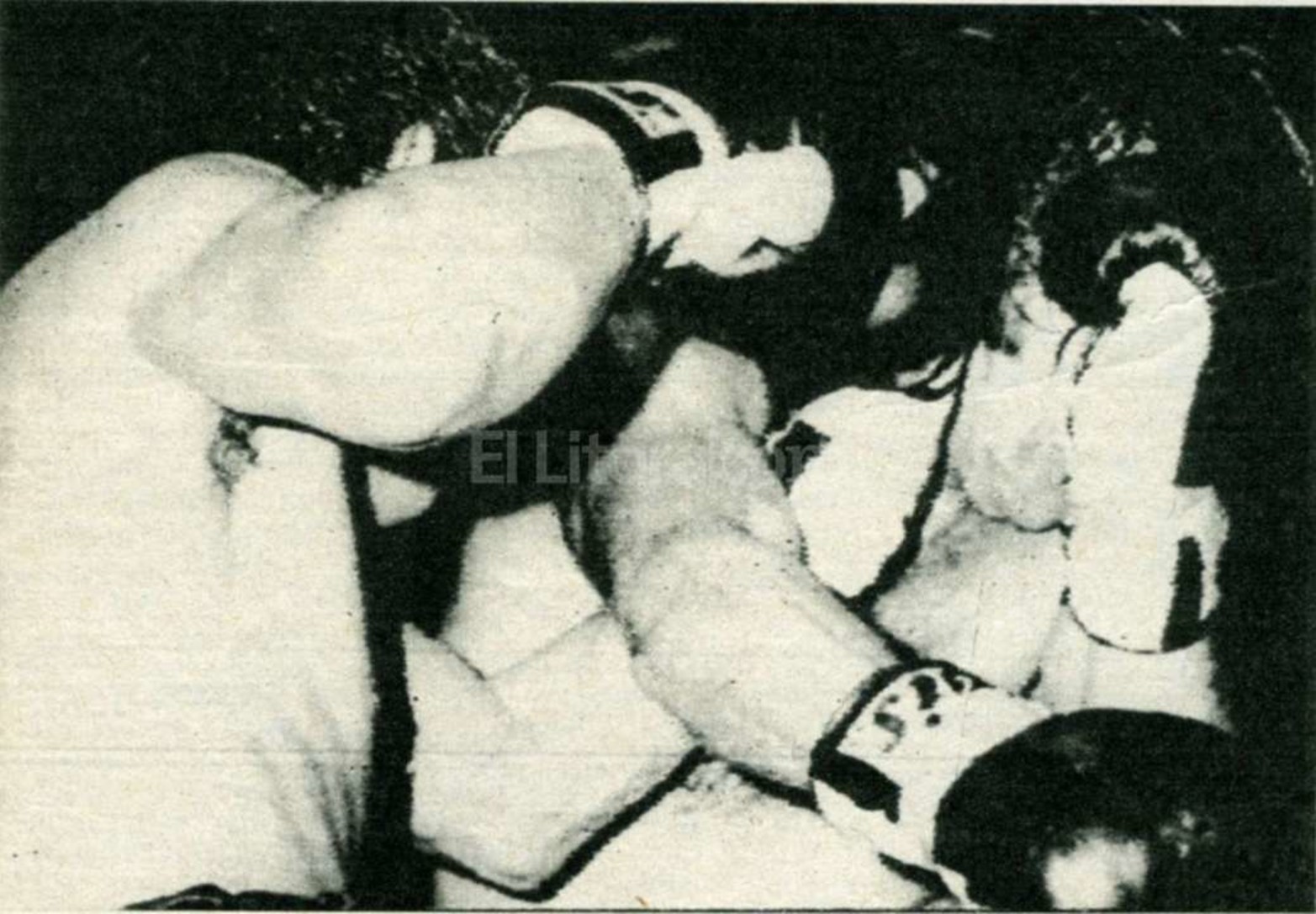 Imágenes de la pelea