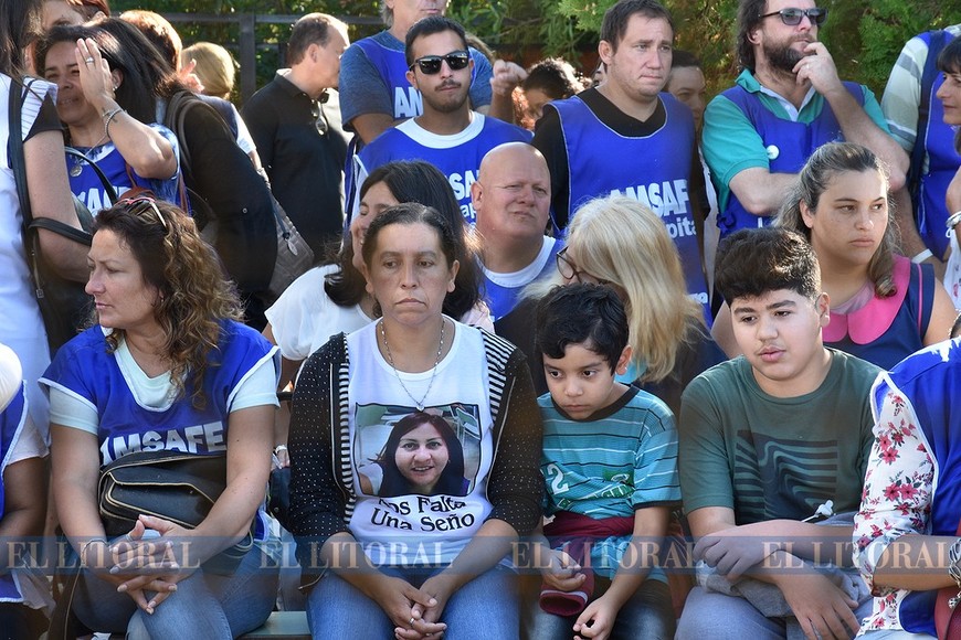 Acto por Vanesa Castillo docente asesinada en Alto Verde
