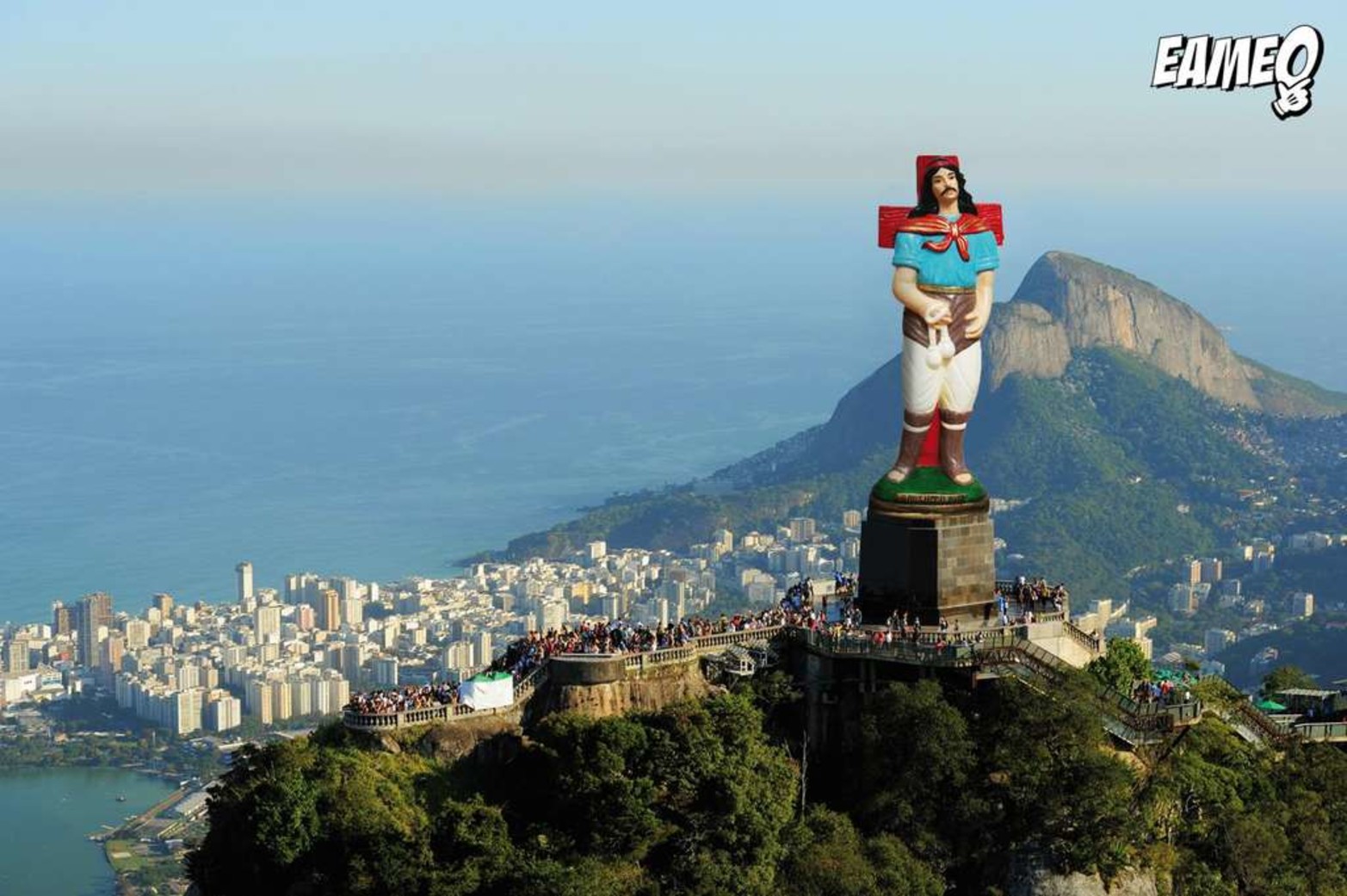 Selección de las "intervenciones" que hace Eameo en las redes sociales.