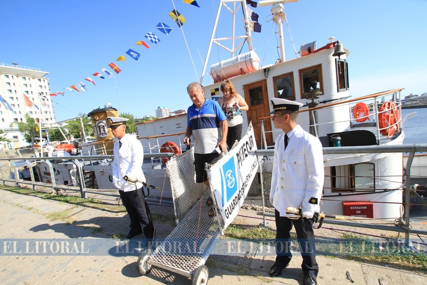 El Guardacosta Mandubí arribó al Puerto de Santa Fe