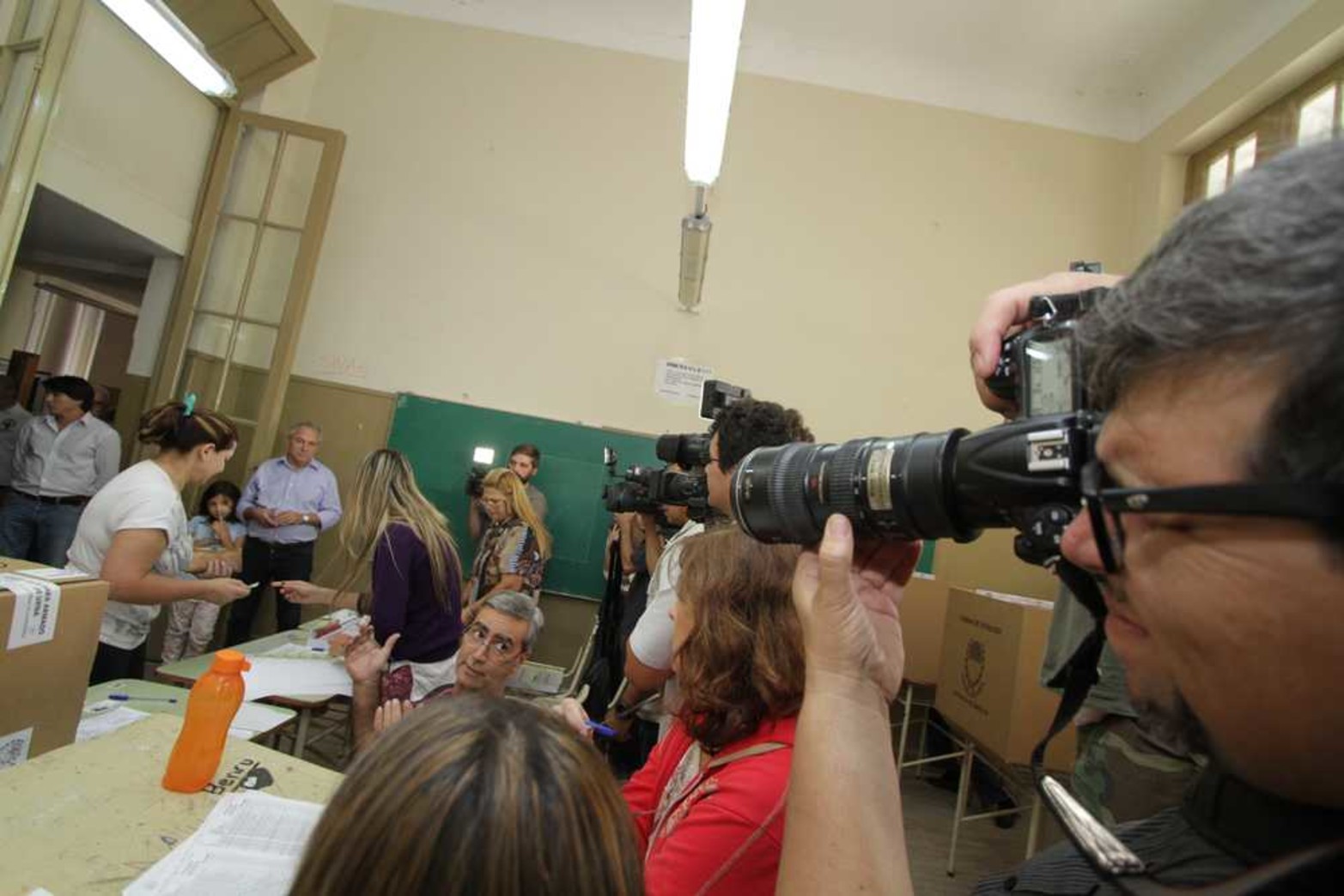 Imágenes de las PASO en Santa Fe