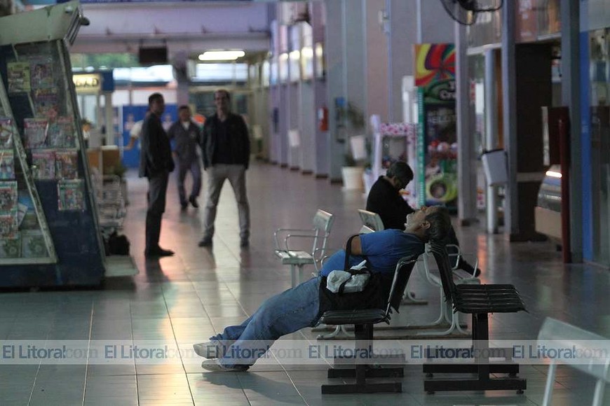 Primeras horas de una jornada de paro nacional