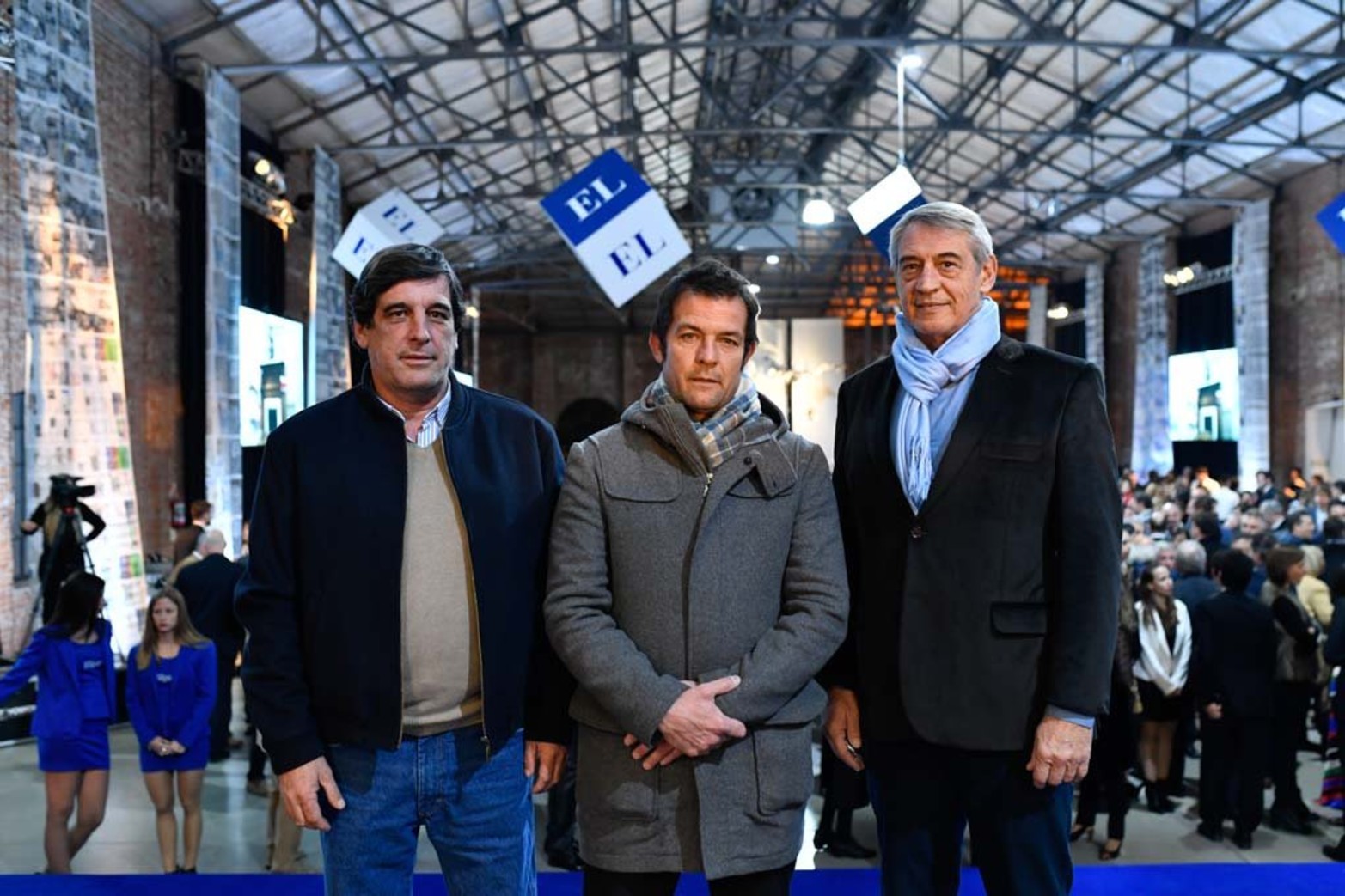 Carlos Nallim, Alejandro Molinas y Juan M. Doldan