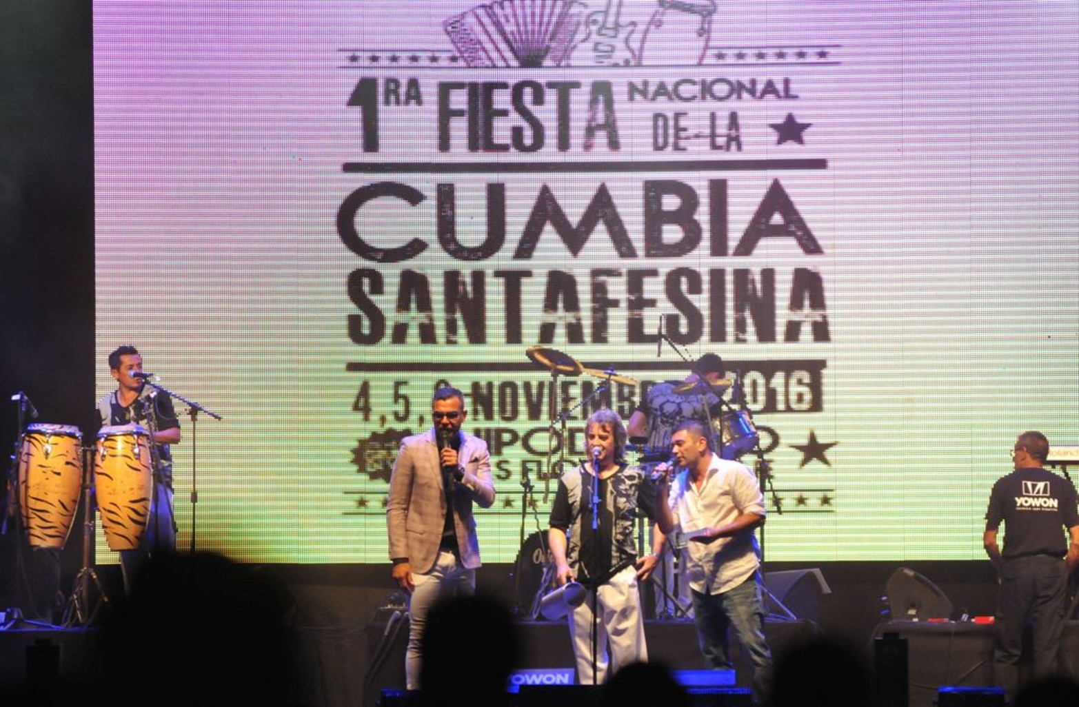 La primera edición de la Fiesta de la Cumbia concluía el domingo a la noche en el Hipódromo Las Flores