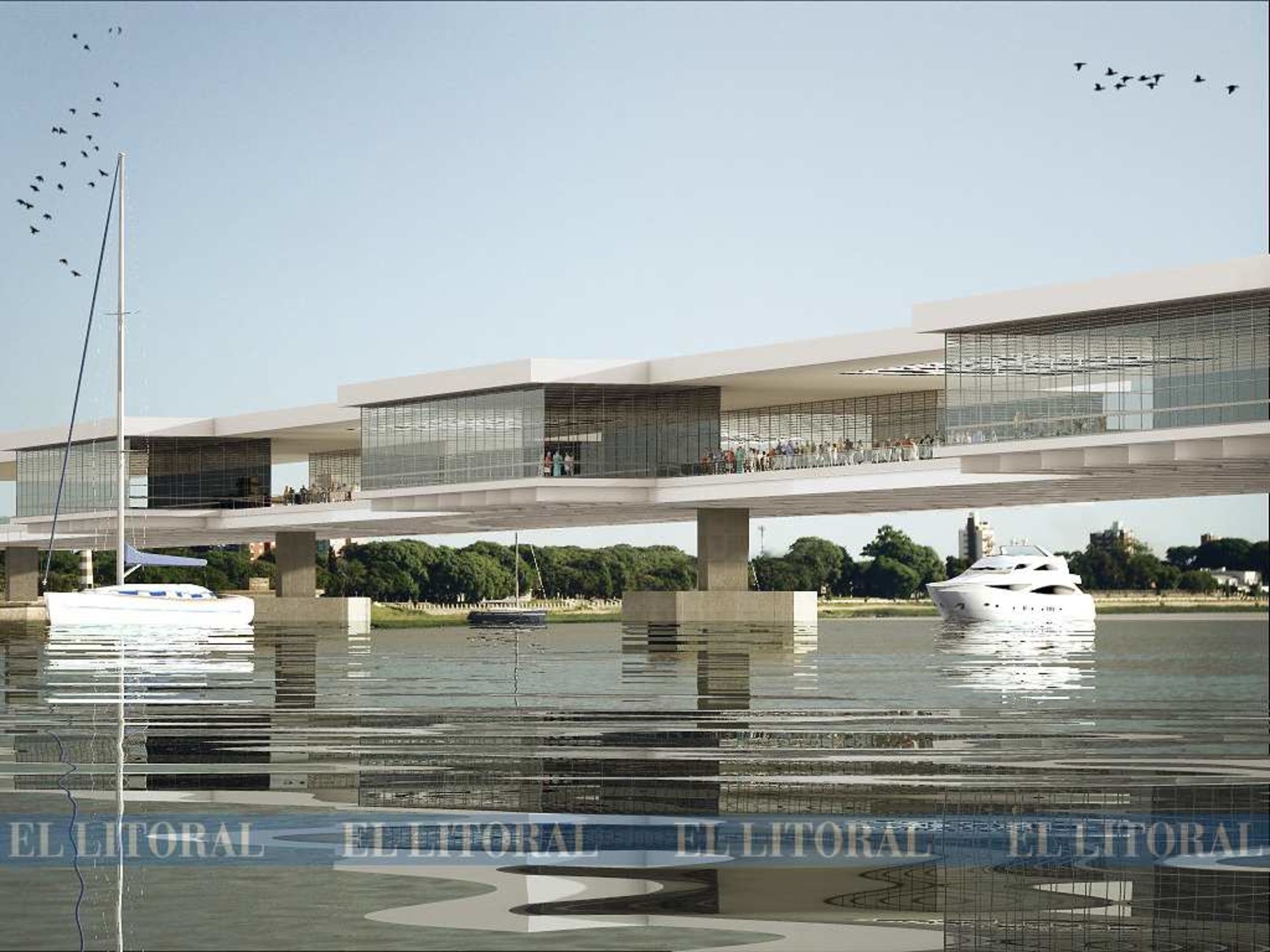 Polo comercial y cultural. En el 2013, el comerciante Manuel Montaño y el arquitecto Raúl Comuzzi planificaron el centro comercial Espejos de la Setúbal para conectar las dos costaneras.