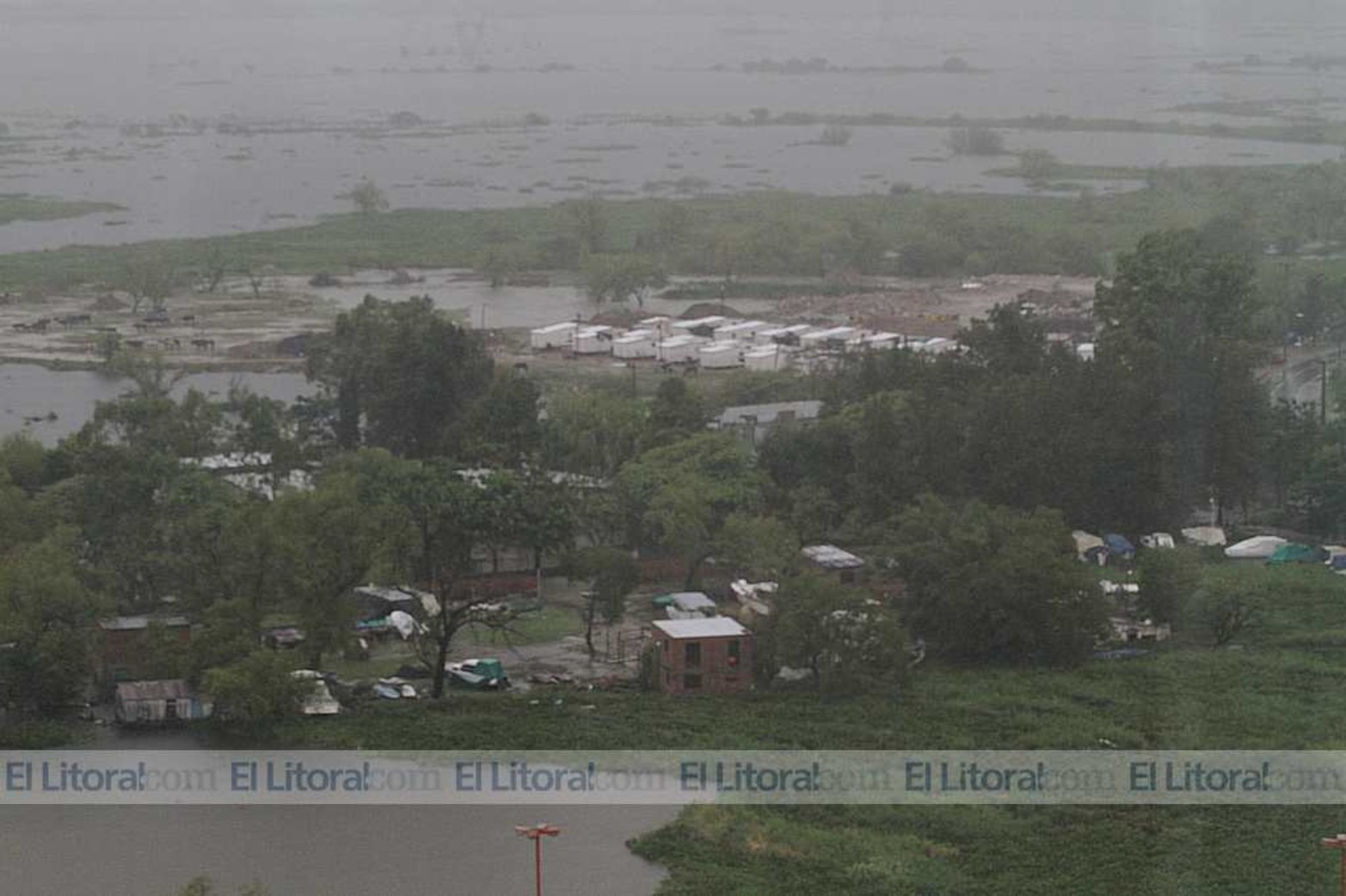 Modulos para inundados de la Vuelta del Paraguayo