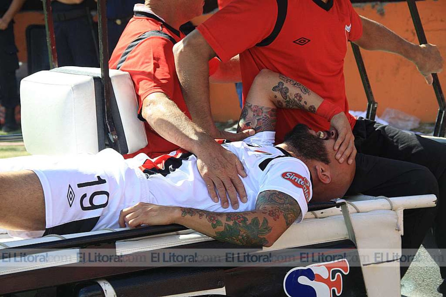 El día de la lesión