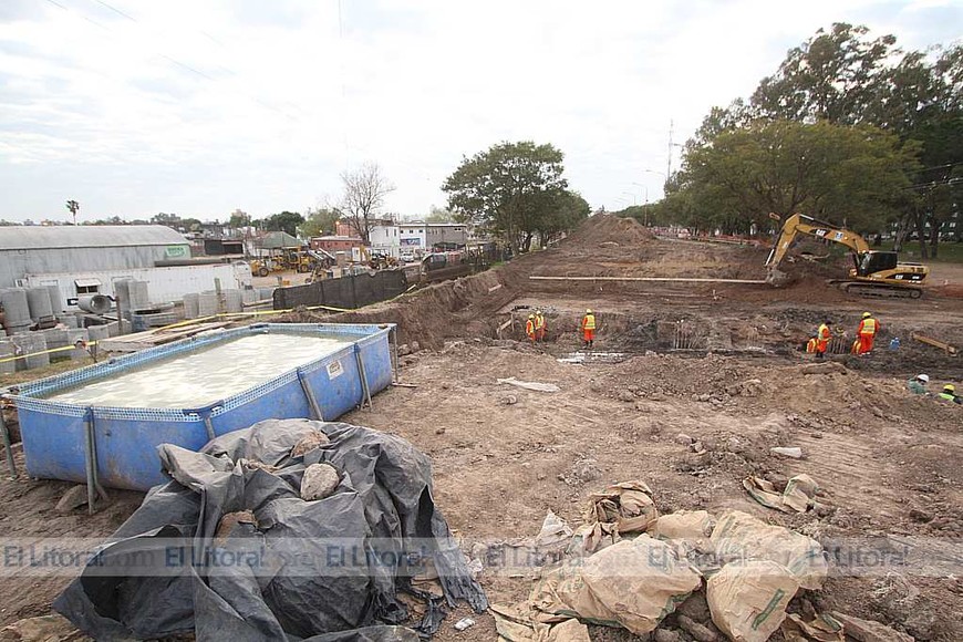 Tunel obra del enlace vial entre Chalet y Centenario