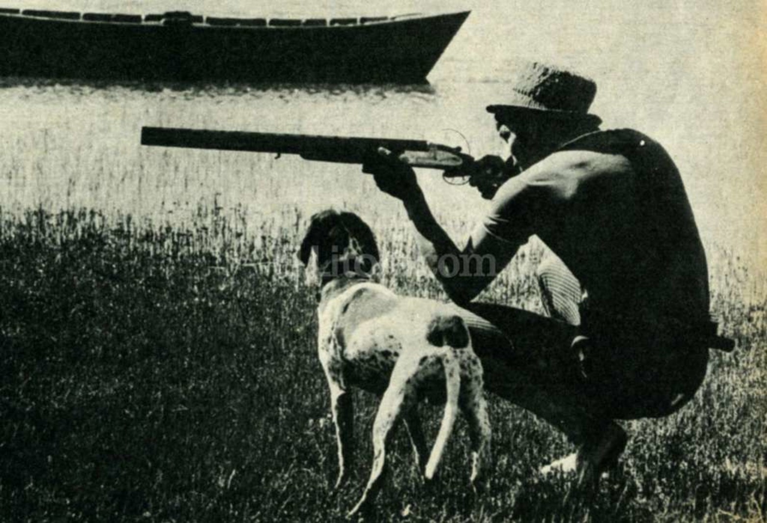 Uno de los "hobbies" de Monzón; la caza