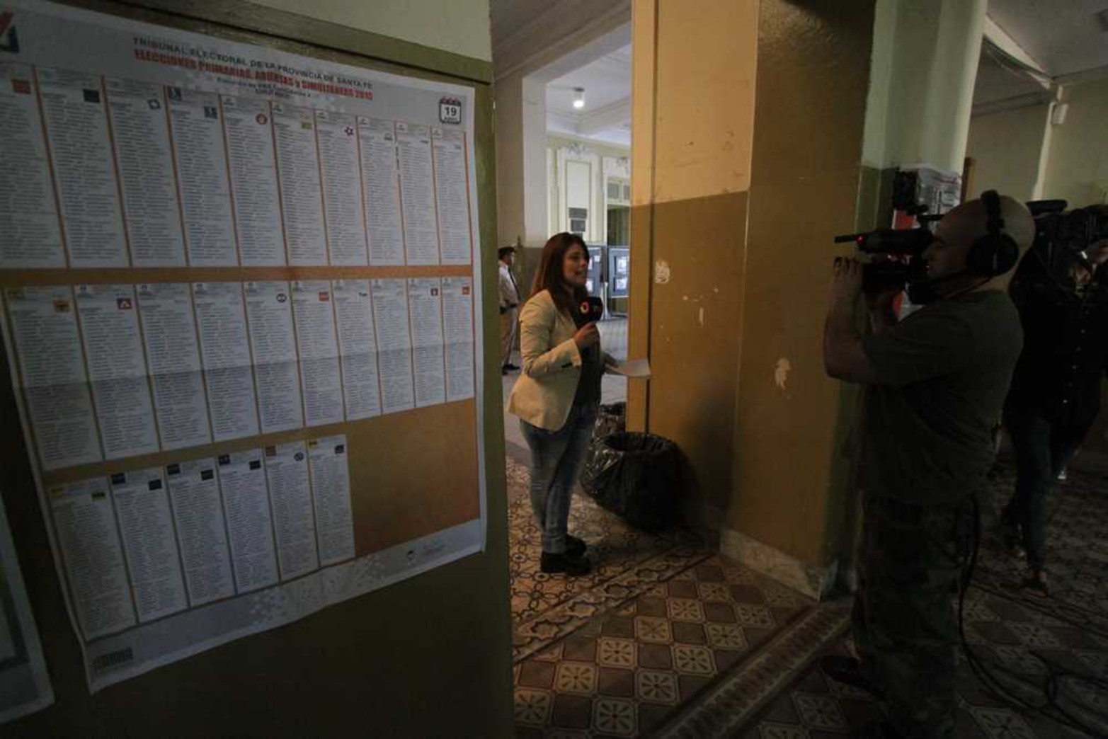 Imágenes de las PASO en Santa Fe